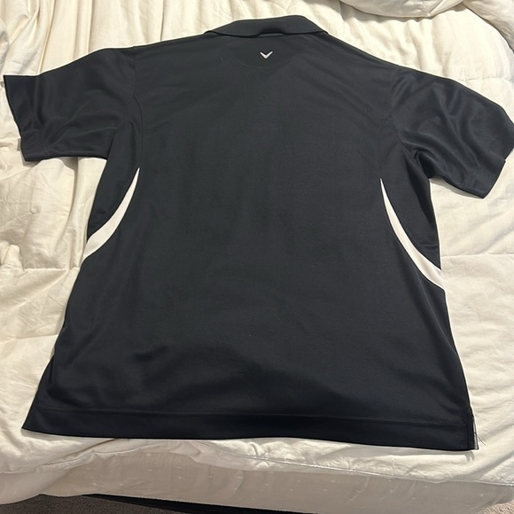 Callaway - Black & White Golf Polo - Large - Picture 6 of 6